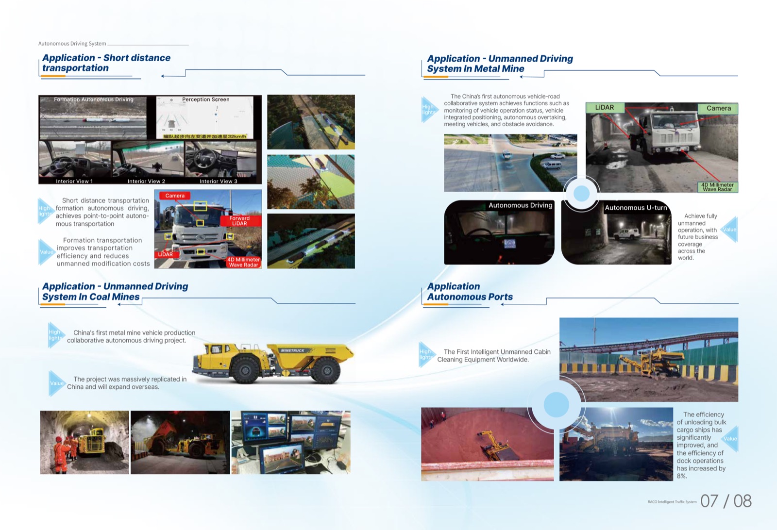 RITS Corporate Brochure (English) · Page 6: RITS Corporate Brochure (English) interior spread